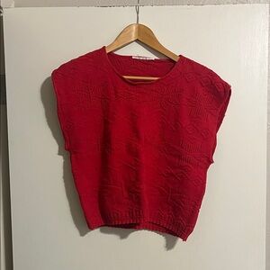 Vintage Knit Sleeveless Top